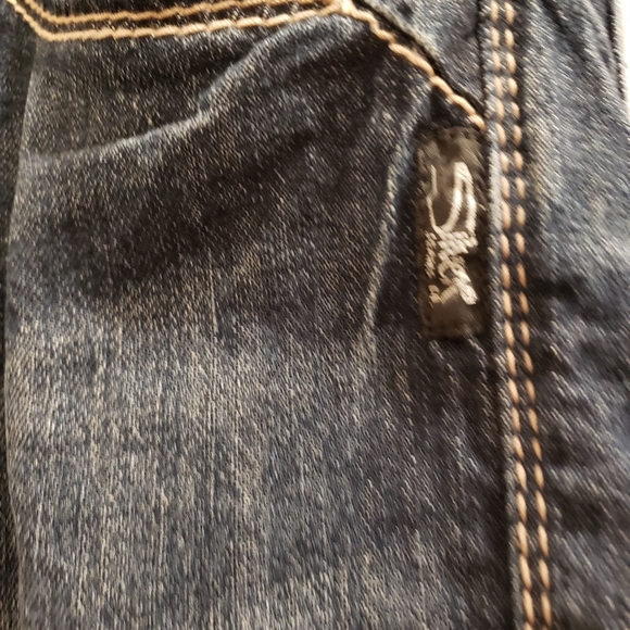 Men's Silver Geordie Jeans W34/ L30 - Picture 5 of 9